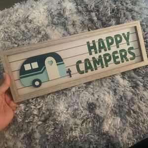 Happy Campers Sign